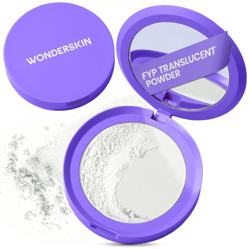 Wonderskin FYP Filter Powder - Translucent Powder Fixing Makeup for a ...