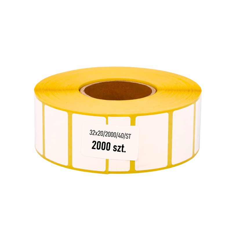 MD Labels White Thermal Labels on a Roll 32x20 mm- Pack of 800 ...