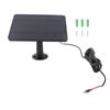 Generic Doorbell Solar Panel, 10W, 33% Efficiency, IP66 Waterproof, 9.8ft Cable, Easy Install, ABS Material (CSP4W-O-B)