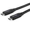 StarTech.com USB C To USB C Cable - 3 ft / 1m - USB-IF Certified - 5A PD - USB 2.0 - USB Type C Charging Cable - USB C Fast Charge Cable (USB2C5C1M)