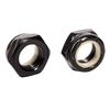 Cal 7 Black 55mm Kingpin Nuts for Skateboards, 100 Pack