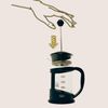Nozzy French Press Coffee Maker, Coffee Press and Tea Maker (350ml)