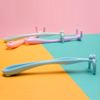 YaPoola Design Reusable NO-Waste Dental Floss Handle 2 Counts for Adults and Kids Teeth Cleaning Interdental Brush Unflavored Floss Picks Colorful floas Holder Flosser