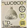 Luceco LED 350ml , 5 W Non Dimmable,2700 Warm White
