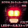 LED Tail & Stop for Kawasaki D-Tracker 125 LED Bulb