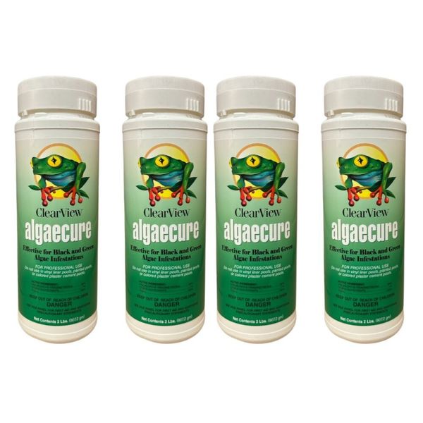 ClearView Black Algae Killer Granular Tri-Chlor 2 lb 4 Pack | CVTC002