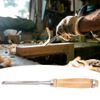 Cr-V Chisel Wood Chisel Woodworking Carving Chisel Set Chrome Vanadium Alloy Steel Chisel Head Width 8 mm