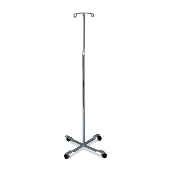 Chrome Four Leg IV Poles