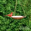 Pure Copper 18" Hanging Bird Bath by Good Directions
