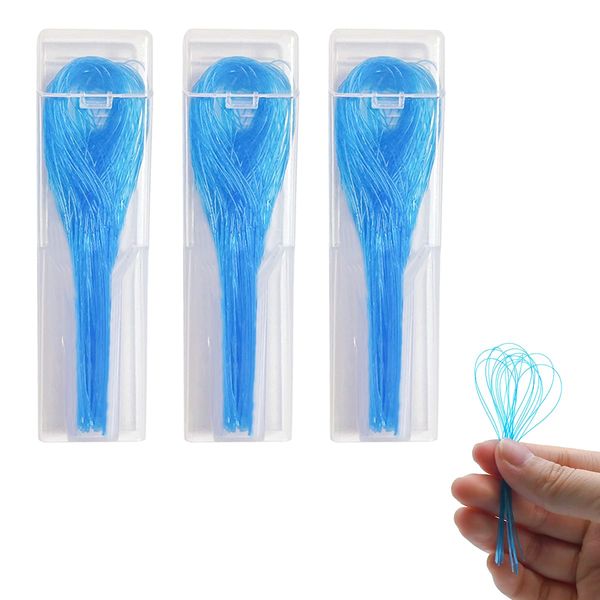 150 PCS Floss Threaders Deep Clean Floss Multifunctional Floss Aids for Braces Bridges and Implants