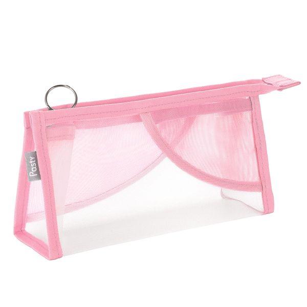 PLUS FL-210CA 98-880 Pasty Pencil Case, Gusseted Type, Pink