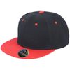 Result Core Bronx Original Flat Peak-Snapback Dual Colour Cap Black/Red