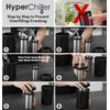 HyperChiller EBC-1023, Stainless Steel, 350 g, Black