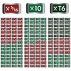 180 Pcs Tool Box Labels Stickers and Decals Wrench Size Chrome Socket Labels Foi