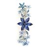 Faship Gorgeous Navy Blue Crystal Barrette