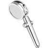 High Pressure 3-Setting Handheld Shower Head 360° Rotating Water-Saving Filtered