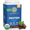 Sunwarrior Protein Warrior Blend Chocolate Flavor 1.7 lbs for Peak Performance