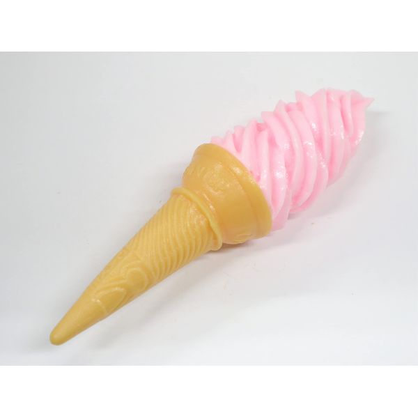 Food Sample Soft Cream (Strawberry) Promotional Display