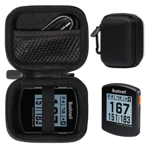 CaseSack Golf GPS Case for Bushnell Phantom 2 Handheld GPS, Phantom Golf GPS, Neo Ghost Golf GPS, Garmin 010-01959-00 Approach G10, & Other Handheld GPS, More Room for Cable and Others