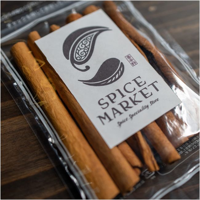 Cinnamon Stick Roll, Round Cassia, Cinnamon Bark, Spices, Spices, Confectionery Materials, Commercial Use, 1.4 oz (40 g)