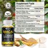 Maca Root Capsules Vegan Pills Peruvian Maca Extract for Men & Women Capsules US