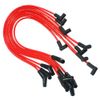 Red Ignition Spark Plug Wires Set For Chevy GMC Replacement 396-427-454-502