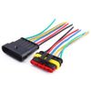 New 6 Pin Way Waterproof Electrical Connectors Socket Kit Car Auto Wire Electrical Connector Plug with Wire