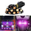 23mm Pink Light Car 9W LED Eagle Eye Light Daytime Reverse Backup Parking Signal