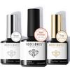 Modelones Gel Nail Polish Set Dark Brown 005