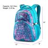 High Sierra Swerve Laptop Backpack, Sequin Facets/Bluebird/White, One Size