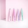Brushworks HD 4 Piece Combination Tweezer Set - Pastels