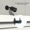 HOLACA Silicone Case + Wall Mount Compatible with TP-Link Tapo C425, Waterproof, Soft, Durable (Camera NOT Included), Case + Mount Black