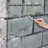 2 Brick Jointers, Pointing Tools for Brickwork, Brick Jointer Tool Set for Wall Tile Gaps, Durable Brick Pointing Tools for Professional Joints, 2 Pack Brick Jointer Kit
