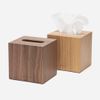 KEYUCA Cluster Compact Tissue Case, Wood, Walnut
