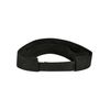 Flexfit Bast Visor Cap, Black, One Size