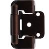 Partial Overlay Cabinet Hinges 1/2” (30 Pair - 60 Pack) (Oil Rubbed Bronze), Sem