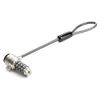 StarTech.com 15cm Security Wire Lock for Kensington Slots PC Anti-Theft Wire Lock BRNCHLOCK