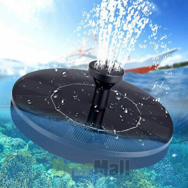 Outdoor Fountain Solar Bird Bath Fountain Smart Mini Solar Powered Fountain Pump