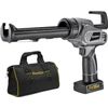 G12 Series Cordless Automatic Caulking Gun 8-Speed Dial with battery