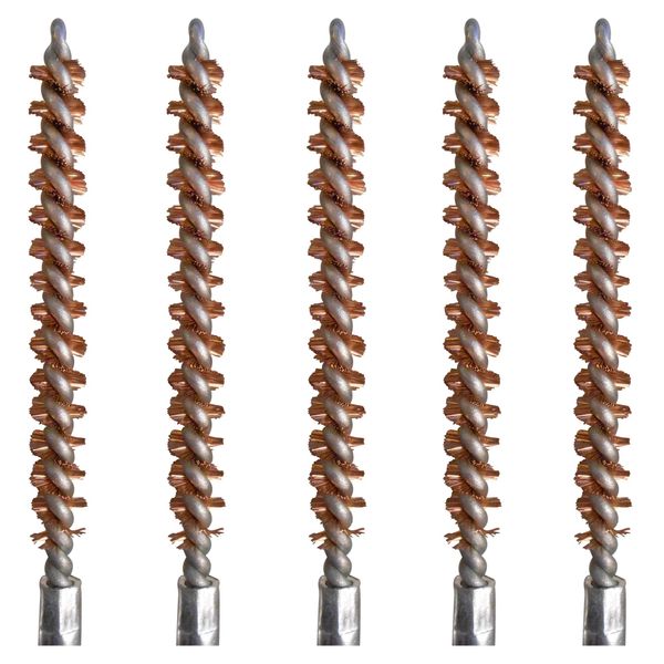 22 Caliber Bronze Rifle Brush 5 Piece Pack