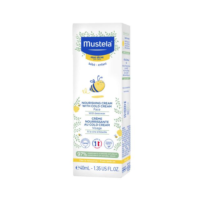 Mustela cold cream Lotion nourrissante corps pour bébé peau sèche 200ml