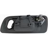 Dorman 92399 Front Passenger Side Interior Door Handle Compatible with Select Honda Models, Chrome; Gray