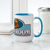 CafePress Mud Room Large Mug 15 oz (444 ml) Ceramic Coffee Mug