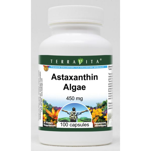 Astaxanthin Algae - 450 mg (100 Capsules, ZIN: 519027)