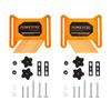 POWERTEC 71393 Dual Universal Featherboards for Multi-Functional Woodworking w/Flex and Miter Lock System – 2 Pack (Double Stack Edition)