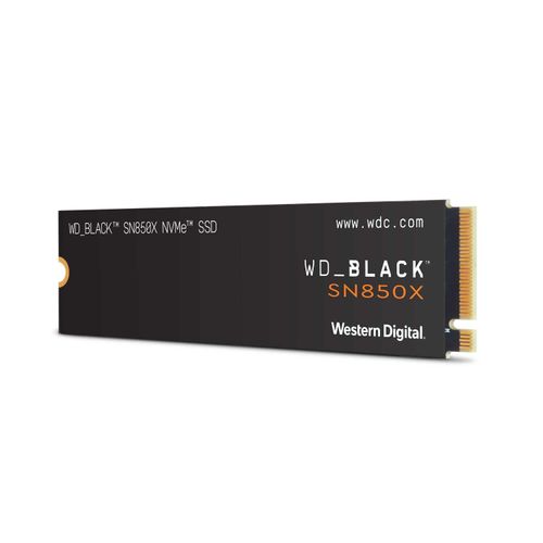 Western Digital WDS200T2X0E-EC WD Black M.2 SSD SN850X 2 TB NVMe, PCIe Gen4 x4, (Reads up to 7,300 MB / second, Writes up to 6,600 MB / second), Gaming