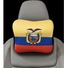 Ecuador Flag Headrest Neck Support Pillow with Memory Foam (2 Pack)