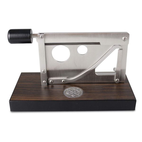 Egoist Table Top Cigar Cutter, Wood/Metal