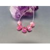 Stone Town Ruby Natural Stone Dew Drop Mirror Cut A Grade approx. 8x6 mm 5 Drop Set Earrings Material