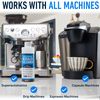 Coffee Machine Descaler (236ml - 2 uses) Compatible with Delonghi, Nespresso, Dolce Gusto, Sage, Gaggia, Lavazza and more - Remove Limescale Descaling Liquid Solution - Fast Acting
